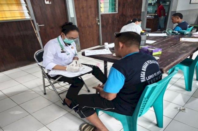 Lapas Ternate Tegaskan Komitmen Tingkatkan Kualitas Kesehatan Warga Binaan