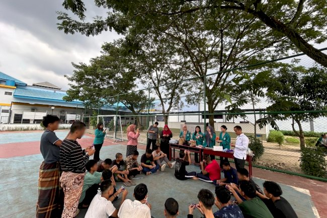 Anak Binaan LPKA Medan Asah Kreativitas Lewat Prakarya