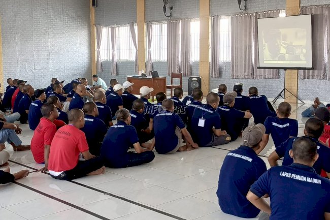 Lapas Pemuda Madiun Mantapkan Rehabilitasi, 80 Warga Binaan Ikuti Konseling Adiksi