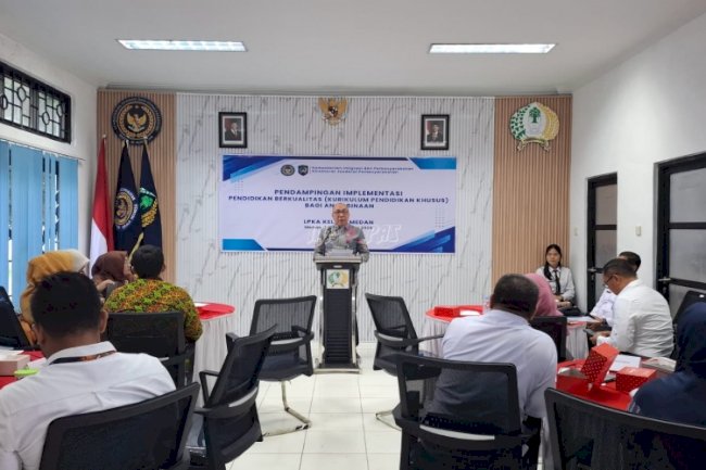 Pendampingan Ditjenpas, LPKA Medan Bertekad Hadirkan Pendidikan Berkualitas bagi Anak Binaan