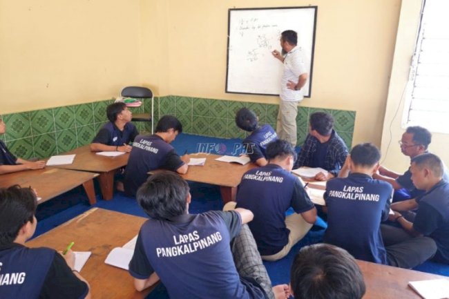  PKBM Lapas Pangkalpinang Jadi Akses Pendidikan untuk Masa Depan Warga Binaan