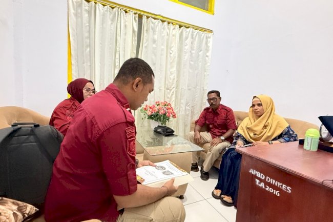 Perkuat Layanan Kesehatan Warga Binaan, Lapas Bandanaira Koordinasi dengan Puskesmas Walang