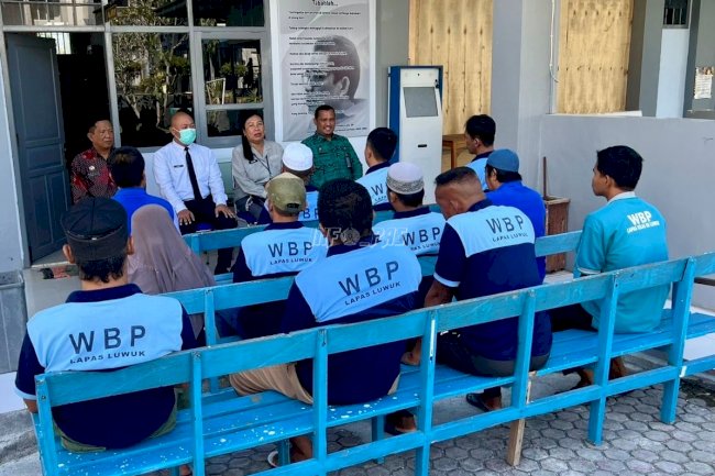 Lapas Luwuk Bentuk Warga Binaan Jadi Kader Kesehatan