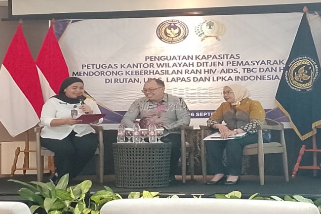Kanwil Ditjenpas Maluku Dukung Pengendalian HIV-AIDS, TBC, dan Hepatitis di UPT Pemasyarakatan