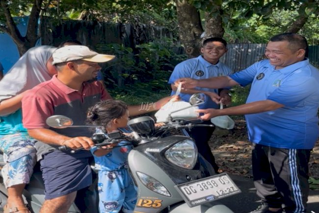 Lapas Ternate Salurkan Bansos bagi Masyarakat Sekitar