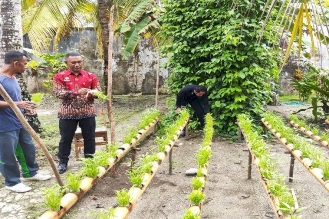 Lapas Geser Perkuat Pemahaman dan Kreativitas Warga Binaan lewat Budidaya Hidroponik 