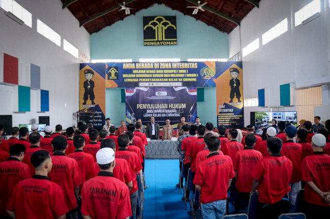Sinergi Lapas Cibinong dan Posbakum, Perkuat Kesadaran Hukum Tahanan