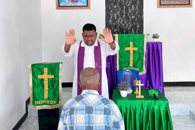 Pemenuhan Hak Beragama, Lapas Wahai Fasilitasi Ibadah Warga Binaan Katolik