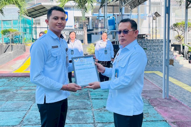 Lapas Luwuk Teguhkan Budaya Prestasi Lewat Penghargaan Pegawai Teladan