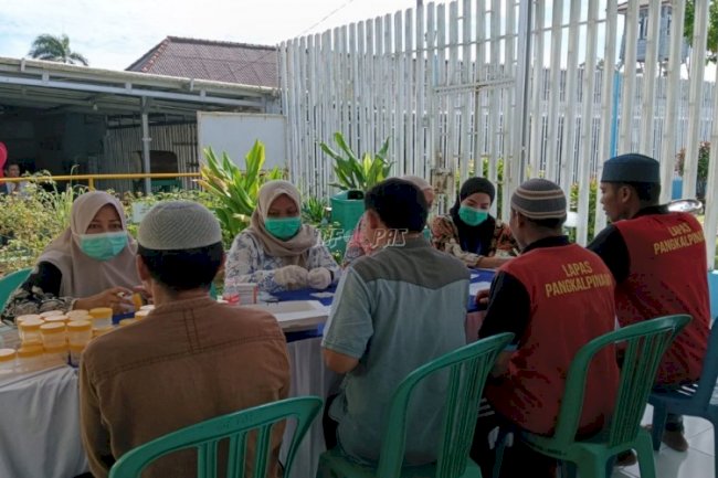 Klinik Pratama Lapas Pangkalpinang Kembali Gelar Pemeriksaan Kesehatan Warga Binaan