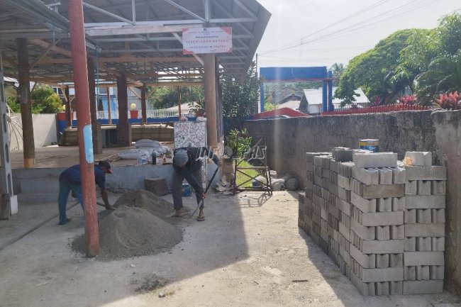 Lapas Tolitoli Perkuat Pembinaan Kemandirian lewat Produksi Batako