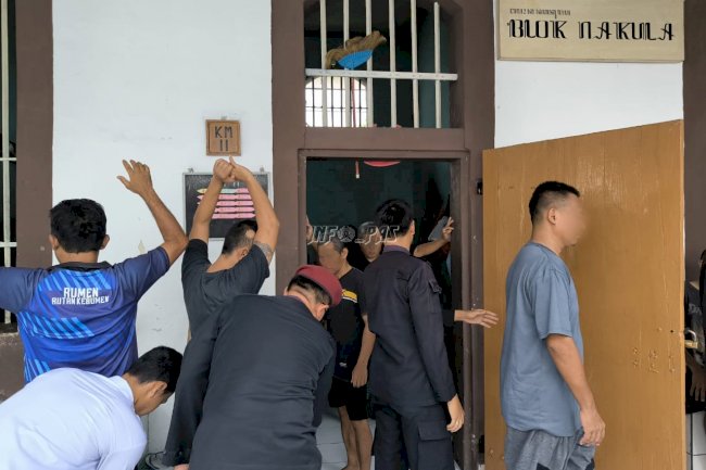 Basmi Halinar, Rutan Kebumen Intensifkan Penggeledahan Hunian