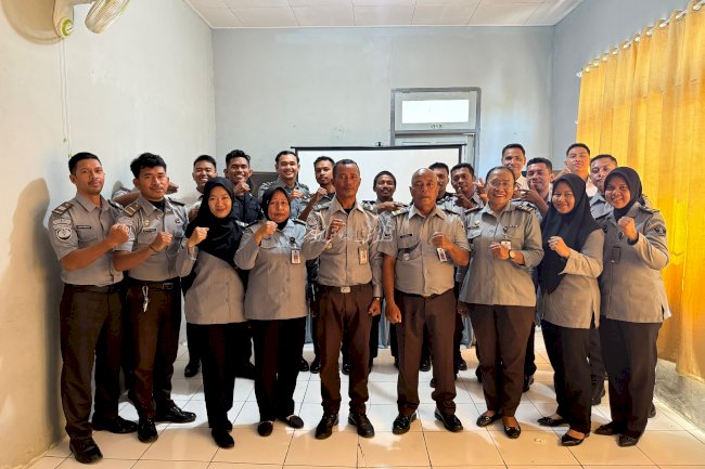 Masuki Purnabakti, Kasubsi Kamtib Lapas Namlea Pamit Usai 34 Tahun Bertugas