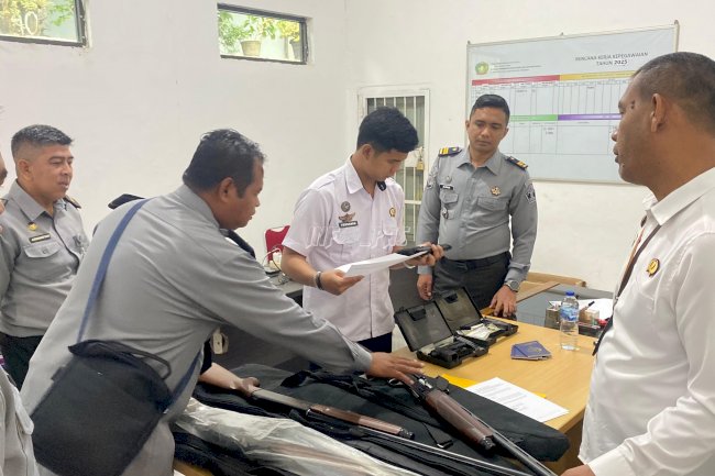 LPKA Muara Bulian Pastikan Kesiapan Sarpras Keamanan Jelang Sertijab