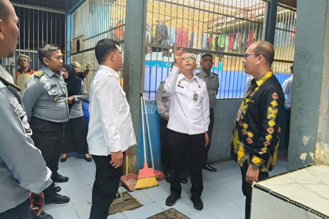 Kakanwil Ditjenpas Aceh Laksanakan Bintorwasdal di Lapas Lhoksukon