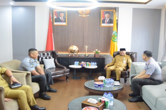 Kunjungi Bupati Tebo, Lapas Muara Tebo Jalin Koordinasi dan Silaturahmi