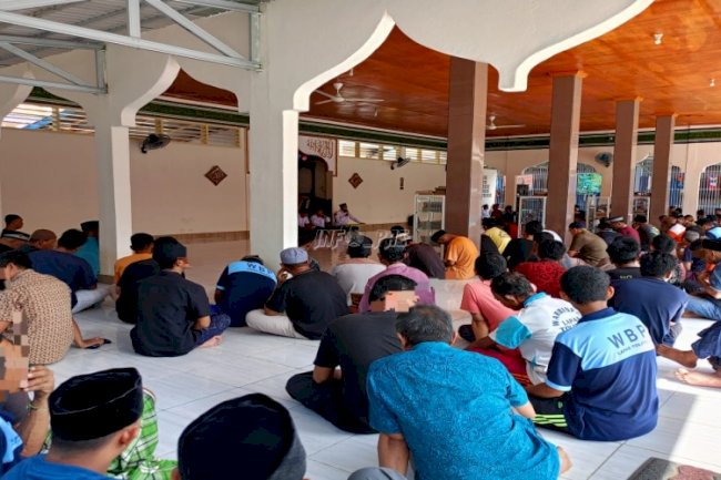 Lapas Tolitoli Konsisten Bina Kerohanian Warga Binaan 