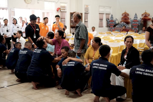 Family Support Group Lapas Tabanan, Dukungan Keluarga Kunci Pemulihan Warga Binaan