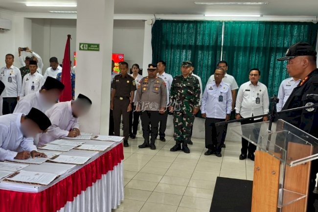 Kanwil Ditjenpas Jateng Apresiasi Ikrar 8 Napiter Lapas Pasir Putih di Hari Kesaktian Pancasila