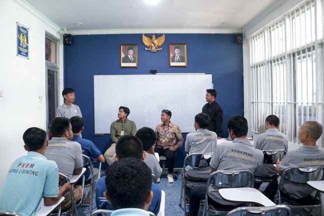 Tak Ada Kata Terlambat! Warga Binaan Lapas Cibinong Kembali Sekolah Lewat Program PKBM