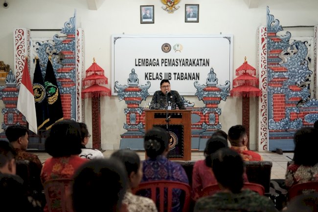 Lapas Tabanan Gelar Pisah Sambut Pejabat, Eratkan Silaturahmi dan Kebersamaan