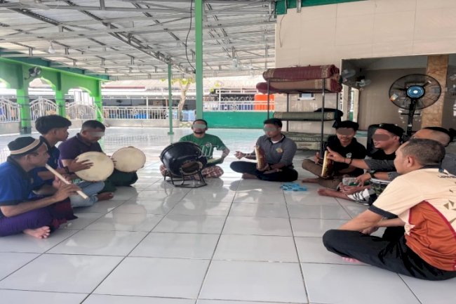 Warga Binaan Lapas Sekayu Asah Bakat lewat Latihan Hadrah