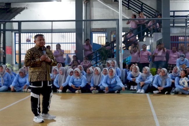 Lapas Perempuan Palembang Sambut Kunjungan Direktur Tekforma 