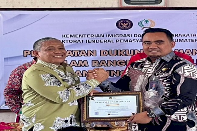 Lapas Dharmasraya Raih Dua Penghargaan dengan Capaian Nilai Sempurna