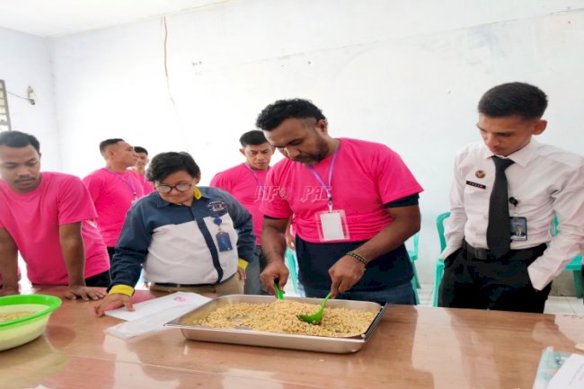 Lapas Bandanaira Bekali Warga Binaan Keterampilan Membuat Tempe