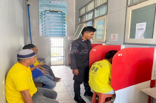 Libatkan Primkopasindo, Wartelsuspas Lapas Namlea Terus Beri Akses Komunikasi Warga Binaan