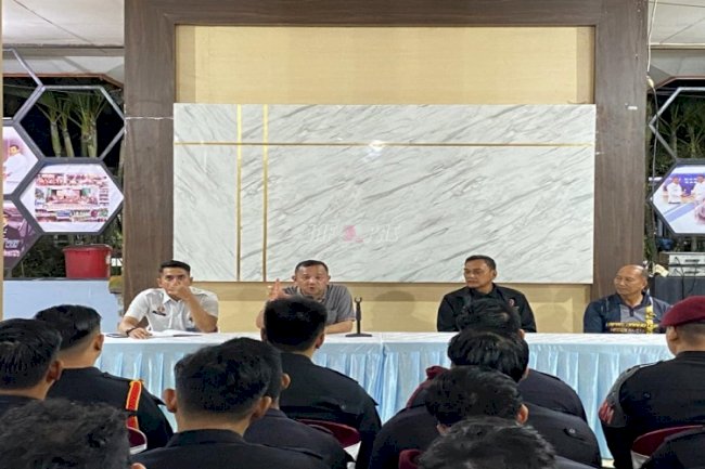 Kalapas Narkotika Karang Intan Tekankan Profesionalisme dan Humanisme Regu Pengamanan