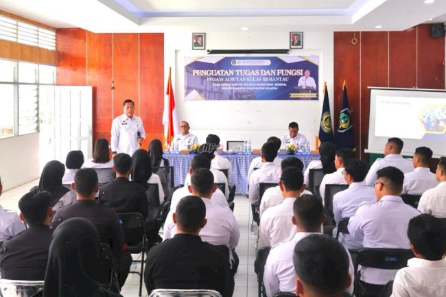 Kakanwil Ditjenpas Kalsel Ajak Jajaran Pemasyarakatan Tingkatkan Profesionalisme