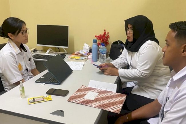 Kanwil Ditjenpas Maluku Koordinasikan Perpanjangan Izin Buku Senjata Api dan KTA Polsuspas ke Polda Maluku