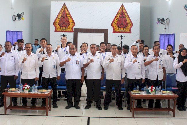 Penutupan Program Rehabilitasi Narkoba, Lapas Piru Komitmen Cetak Warga Binaan Bersih Narkoba