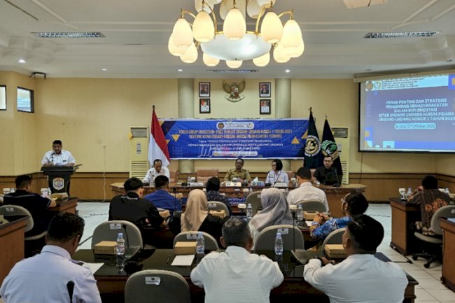 Bapas Tarakan dan APH Setempat Bahas Implementasi UU No. 1 Tahun 2023 tentang KUHP