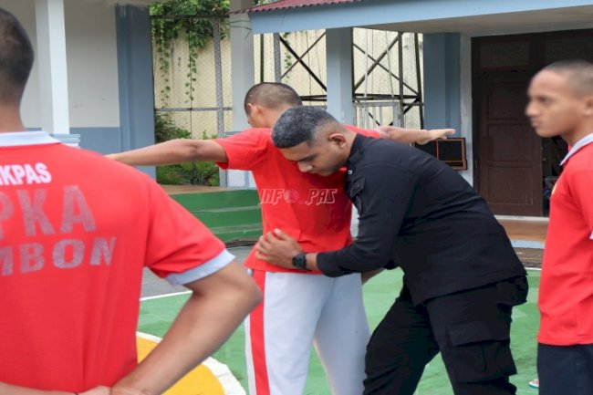 Cegah Gangguan Keamanan, LPKA Ambon Komitmen Gelar Razia