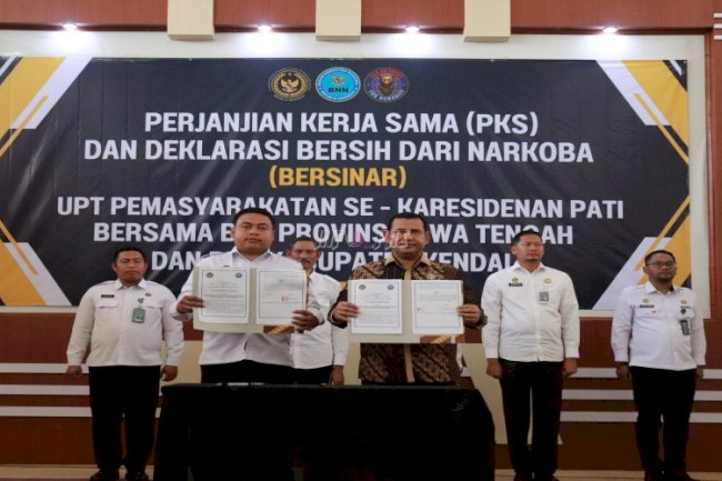Deklarasi Lapas/Rutan Bersinar se-Karesidenan Pati, Kakanwil Ditjenpas Jateng Tegaskan Pentingnya Sinergi Lintas Instansi