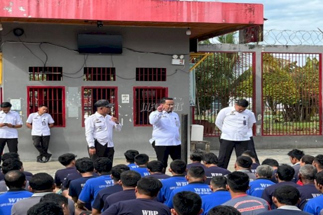 Kalapas Dharmasraya Minta Warga Binaan Taati Aturan dan Hormati Sesama