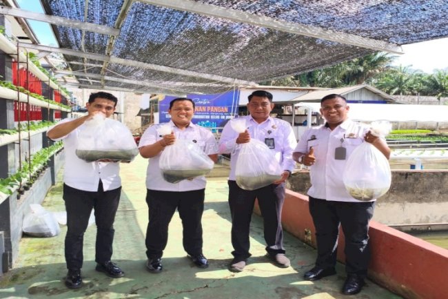 Lapas Jambi Lepas 20 Ribu Bibit Ikan Lele untuk Dukung Program Ketahanan Pangan