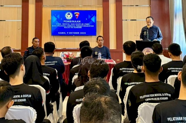 Wujudkan ASN Berintegritas, Kakanwil Ditjenpas Sultra Beri Penguatan di Lapas Kendari