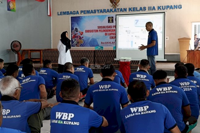 Lapas Kupang Gelar Penyuluhan PHBS, Dorong Warga Binaan Terapkan Hidup Sehat