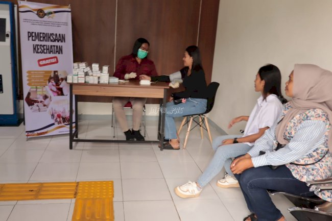 Lapas Ambon Hadirkan Pemeriksaan Kesehatan Gratis bagi Keluarga Warga Binaan