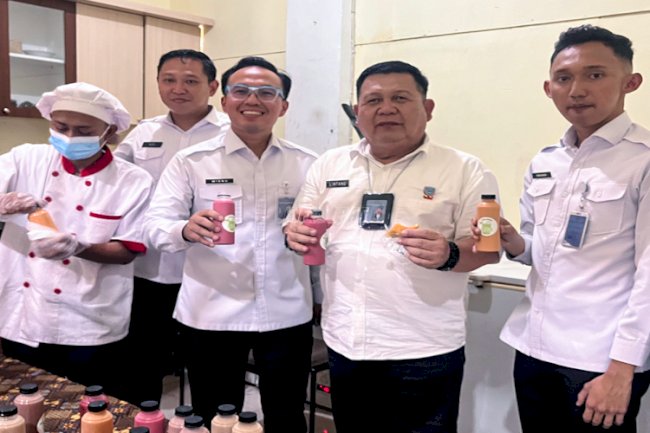 Terkesima Dapur Sahabat dan Program Pembinaan, Lapas Cibinong Tuai Apresiasi dari Irwil IV Kemenimipas