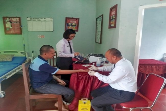 Lapas Tolitoli Gelar Cek Kesehatan Gratis bagi Warga Binaan