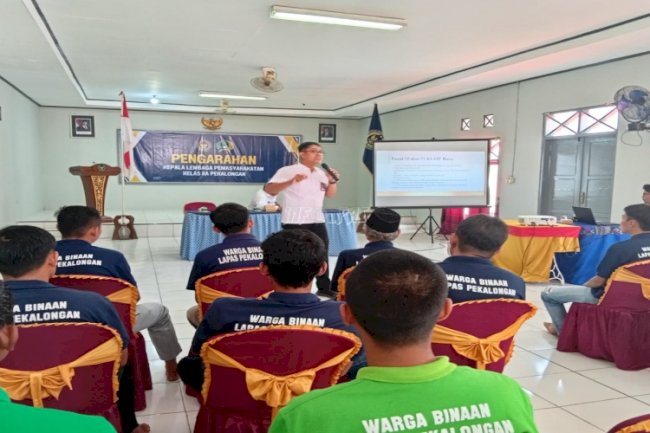 PK Bapas Pekalongan Berikan Penyuluhan Hukum bagi Warga Binaan Lapas Pekalongan
