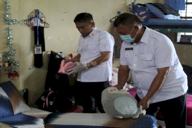 Cegah Gangguan Kamtib, Kanwil Ditjenpas Sultra Sidak LPKA dan Lapas Perempuan Kendari