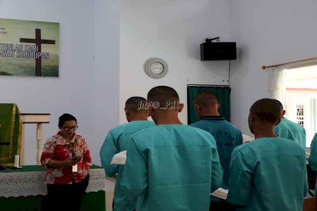 LPKA Ambon dan Kemenag Kota Ambon Gelar Pendalaman Alkitab untuk Anak Binaan