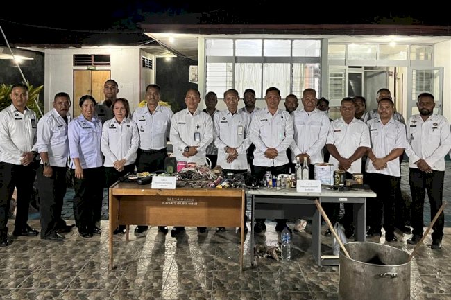 Jaga Kamtib di Lapas, Kanwil Ditjenpas NTT Razia Lapas Atambua