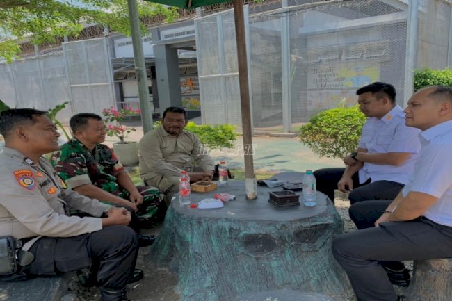 Lapas Pemuda Madiun Perkuat Sinergi Pengamanan dengan Polsek dan Koramil Manguharjo