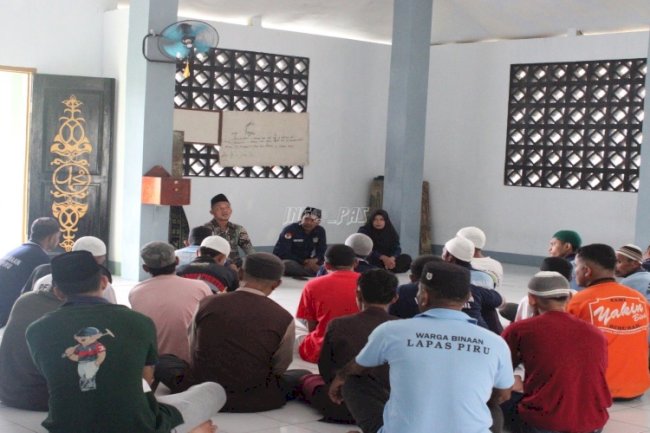 Lapas Piru dan Kemenag Kab. SBB Perkuat Pembinaan Keagamaan bagi Warga Binaan Muslim